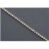 Image 2 : Tennis bracelet, 5ct, 18K, 51 natural colored  diamonds; cost over $4,000 in custom order in  2009.