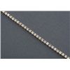 Image 2 : Tennis bracelet, 5ct, 18K, 51 natural colored  diamonds; cost over $4,000 in custom order in  2009.