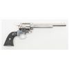 Image 2 : Colt SAA revolver, .45 cal., 7-1/2” barrel, nickel  finish, checkered hard rubber eagle grips, 4th