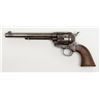 Image 2 : Colt SAA revolver, .44CF cal., 7-1/2” etched  barrel, blue and case hardened finish, wood grips,  #7