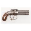 Image 1 : Allen and Wheelock pistol, .31 cal., 5-shot,  6-1/2’ overall length, 3” barrel, walnut grips,  very