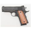 Image 3 : Rock Island Armory Model 1911 A1 CS semi-auto  pistol, .45 cal., 3-3/4” barrel, mat black finish,  w