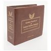 Image 1 : Lot  1232 (14JAM-8):  Leather binder of Golden  Replicas of United States Commemorative Stamps  incl