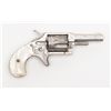 Image 1 : Period engraved spur trigger revolver, likely by  Hopkins & Allen, marked “Peoria Chief” on top of