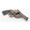 Image 4 : Iver Johnson Top Break revolver, .38 caliber,  Serial #G6091.  The pistol is in overall good  condit
