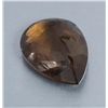 Image 2 : One exceptional rare pear shape champagne color  Smokey topaz weighing 121.81 cts. Est.  $1,000-$1,2