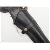 Image 4 : Mexican made leather heavy duty single loop  holster and gun belt for a Single Action revolver.