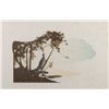 Image 2 : Framed lithograph on rice paper entitled “Oriental  Girl” by Joy Dunn, approx.  23” x 32” with  Cert