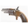 Image 9 : Marlin spur trigger tip-up revolver, .30 cal., 3”  barrel, brass frame, checkered hard rubber grips,