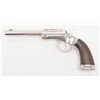 Image 2 : Stevens single shot target pistol, .22 cal., 6”  barrel, old re-nickel finish, #NVSN in overall  fai