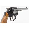 Image 11 : Smith & Wesson Model 10-5 DA revolver, .38 Special  cal., 6” barrel, blue finish, checkered wood  me