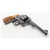 Image 8 : Smith & Wesson Model 10-5 DA revolver, .38 Special  cal., 6” barrel, blue finish, checkered wood  me