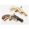 Image 4 : Pair of Colt Lord and Lady single shot derringers,  .22 short cal., 2-1/2” barrels; 1st derringer is