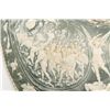 Image 3 : Beautiful large Milton shield made from crushed  marble, green with angels in relief, approx. 33”