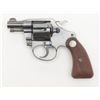 Image 2 : Colt Banker’s Special DA revolver, .38 Special  cal., 2” barrel, blue finish, checkered wood  medall