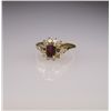 Image 1 : Beautiful Natural Ruby and Fine Diamond Ring with  Ruby weighing approx. 0.75 carats with excellent