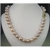 Image 3 : Gorgeous 10.00-11.00mm Natural Color Rose Pink  Pearls with wonderful luster, strand measures 18"  i