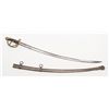 Image 2 : U.S. Ames Cavalry sword and metal scabbard dated  1857 in overall good to very good condition with a