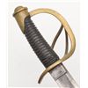 Image 7 : U.S. Ames Cavalry sword and metal scabbard dated  1857 in overall good to very good condition with a