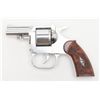 Image 2 : Clerke Technicorp (Santa Monica, CA) DA revolver,  .32 S&W cal., 2” barrel, nickel finish, checkered