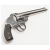 Image 6 : Hard-to-find Iver-Johnson DA hammerless top-break  revolver with 6” barrel, .38 cal., nickel finish,