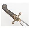 Image 5 : 19th to 20th century copy of famous Russian sword  with nicely etched inlay reading “Stanislaus  Aug