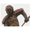Image 3 : 19th to 20th century bronze of warrior with  armour.  Chinese or Japanese.  Est.:  $600 -  $1,200.