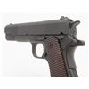 Image 10 : U.S. Property Colt Model 1911-A1 semi-auto pistol,  .45 cal., 5” barrel, parkerized finish, checkere
