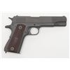 Image 2 : U.S. Property Colt Model 1911-A1 semi-auto pistol,  .45 cal., 5” barrel, parkerized finish, checkere