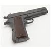 Image 8 : U.S. Property Colt Model 1911-A1 semi-auto pistol,  .45 cal., 5” barrel, parkerized finish, checkere