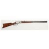 Image 5 : Winchester Model 1886 lever action rifle in .38-56  caliber showing 26” octagon barrel, full  magazi