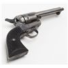 Image 8 : Colt SAA revolver, .32 W.C.F. cal., 4-3/4” barrel,  blue and case hardened finish, checkered plastic
