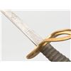 Image 8 : U.S. etched sword and metal scabbard by Pettibone  in overall very good un-cleaned condition, the wa