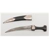 Image 3 : Silver mounted Mid-Eastern dagger with scabbard.     Est.:  $400-$800.