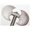 Image 4 : 16th-century style European double headed battle  ax marked “A H” with spurious date 1525 and  manuf