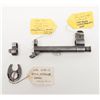 Image 4 : Winchester Garand small parts lot including a gas  cylinder with front sight, sling swivel and gas