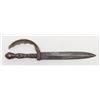 Image 3 : 20th Century reproduction of a cutlery handled  dagger marked “Mattie Silks Sidewalk Companion”  wit