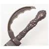 Image 6 : 20th Century reproduction of a cutlery handled  dagger marked “Mattie Silks Sidewalk Companion”  wit