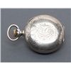 Image 2 : Elgin pocket watch with Dueber Sterling silver  case, inside mechanism cover engraved “George  Stark
