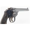 Image 7 : Scarce Iver-Johnson DA hammerless top-break  revolver, .32 cal., 6” barrel, blue finish,  checkered