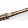 Image 4 : Percussion SxS back action lock “buck and ball”  rifle, 28 gauge/.52 cal., 27” barrels, double  trig