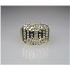 Image 1 : Men's Bold and Brilliant Diamond Ring with 56  Princess and round cut Diamonds weighing approx.  1.5