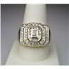 Image 3 : Men's Bold and Brilliant Diamond Ring with 56  Princess and round cut Diamonds weighing approx.  1.5