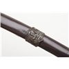 Image 11 : Japanese style sword with scabbard and cast  mounts, approx. 43” overall.   Est.:  $150-$300.