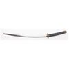 Image 3 : Japanese style sword with scabbard and cast  mounts, approx. 43” overall.   Est.:  $150-$300.