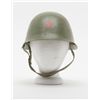 Image 1 : WW II era Bulgarian metal helmet with interior  webbing and chin strap retained; in overall very  go