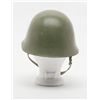 Image 3 : WW II era Bulgarian metal helmet with interior  webbing and chin strap retained; in overall very  go