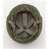 Image 5 : WW II era Bulgarian metal helmet with interior  webbing and chin strap retained; in overall very  go
