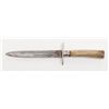 Image 2 : Joseph Allen & Sons Non-XL spear point dirk size  knife with stage grip, approx. 7-1/2” overall with