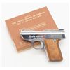 Image 1 : Davis Model P-32 semi-automatic pistol, .32  caliber, Serial #BAD1.  The pistol is as new in  the bo